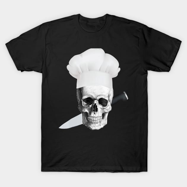 Culinary BBQ Chef hat T-Shirt by HarrisonShanen